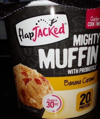Banana Caramel Mighty Muffin With Probiotics