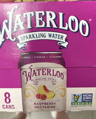 Raspberry Nectarine Sparkling Water