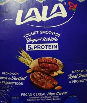 Pecan Cereal Yogurt Smoothie With Probiotics