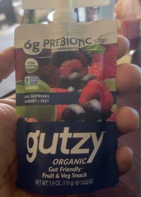 Apple, Raspberry Blueberry & Beet Organic Fruit & Veg Snack