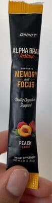 Alpha Brain Instant Peach