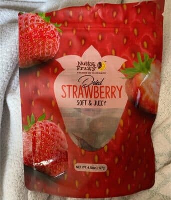 Soft & Juicy Dried Strawberry