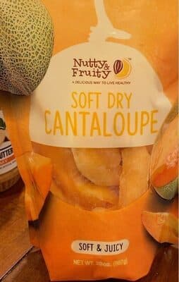 Soft dry cantaloupe