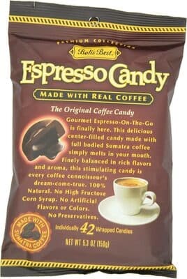 Espresso candy
