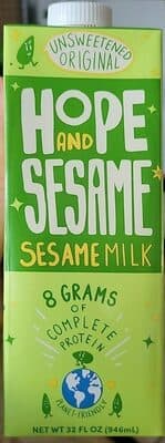 Sesame milk