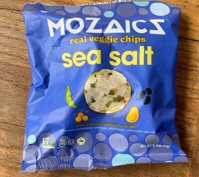 Real veggie chips sea salt