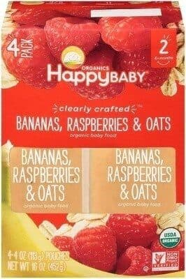 Happybaby Clearly Crafted Organic Baby Food