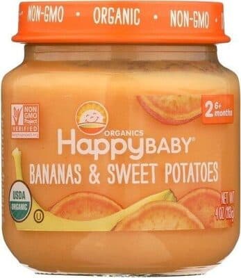 Happybaby bananas & sweet potatoes