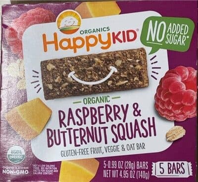 Raspberry & Butternut Squash Bar