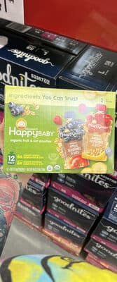 Organic Fruit & Oat Pouches
