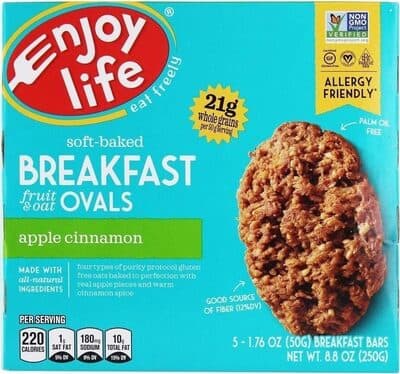 Apple Cinnamon Soft-Baked Breakfast Fruit & Oat Ovals