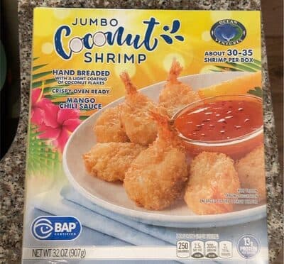 Jumbo coconut shrimp