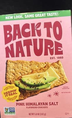 Pink Himalayan Salt Flatbread Crackers