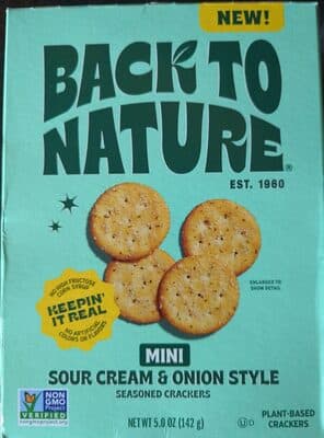 Sour Cream And Onion Style Seasoned Crackers