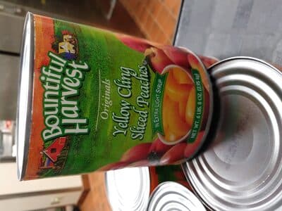 Yellow Cling Sliced Peaches