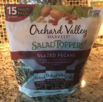 Glazed Pecans with Dried Sweetened Cranberries & Pepitas Salad Toppers