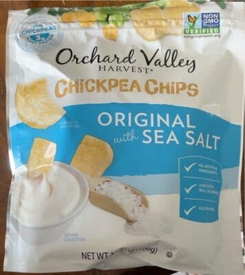 Original With Sea Salt Chickpea Chips