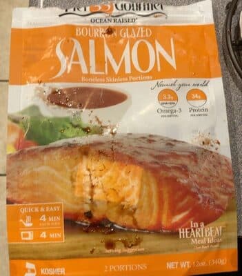 Bourbon Glazed Salmon