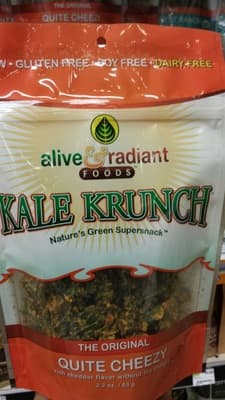 Quite Cheezy Kale Chips