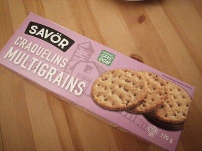 Multi Grains Crackers Sans OGM