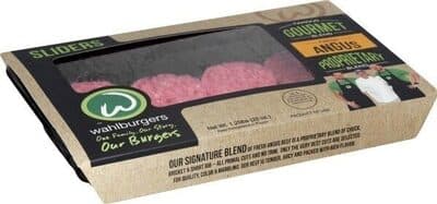 Famous Gourmet, Fresh Angus, Proprietary Blend Burgers