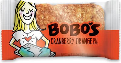 Cranberry Orange Oat Bar