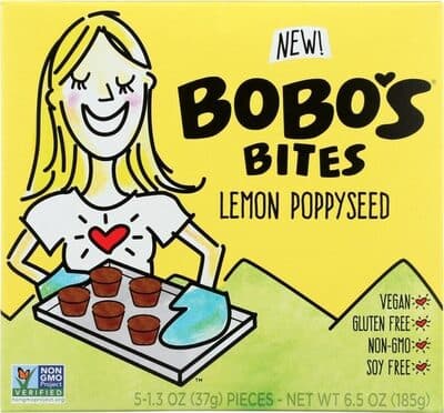 Lemon Poppyseed Oat Bites