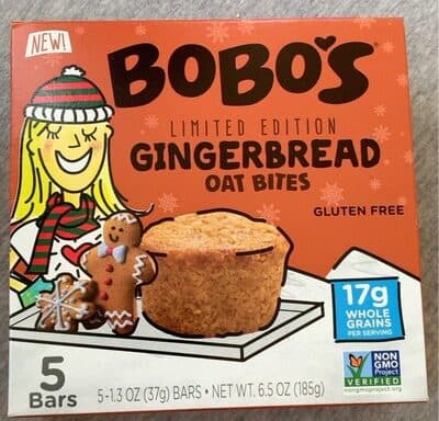 Gingerbread Oat Bites
