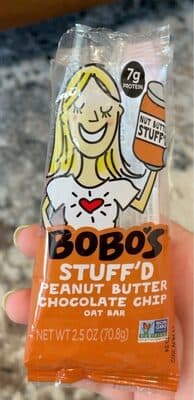 Peanut Butter Chocolate Chip Oat Bar
