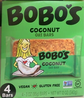 Coconut Oat Bars