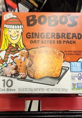 Gingerbread Oat Bites