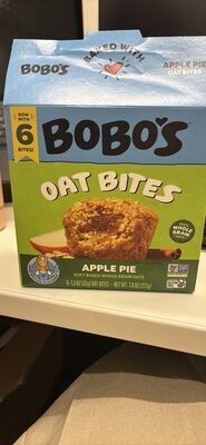 Apple Pie Oat bite