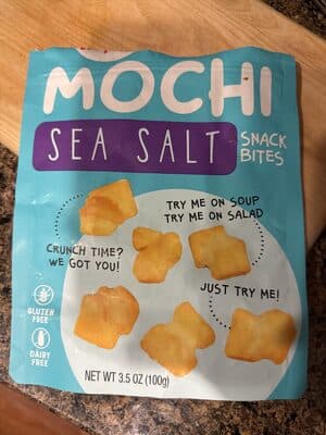 Sea Salt Mochi Snack Bites