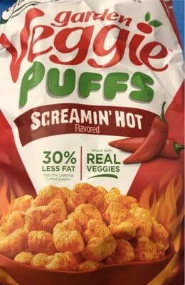 Screamin' Hot Flavored Baked Corn Puffs