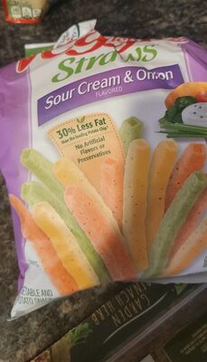 Sour Cream & Onion Flavored Vegetable And Potato Snack