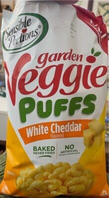 Sensible Portions White Cheddar Flavored Garden Veggie Puffs