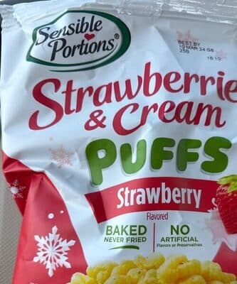 Strawberries and Cream Puffs