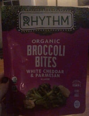 White Cheddar & Parmesan Flavor Organic Broccoli Bites