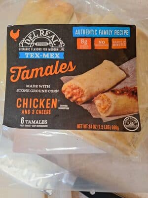 Tamales Chicken and Cheese