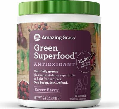 Green Superfood Antioxidant Organic Plant Based