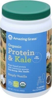 Organic Protein & Kale, Simply Vanilla