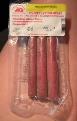 Smoked Beef Sticks