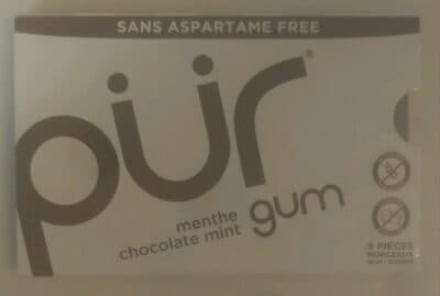 Chewing Gum, Chocolate Mint