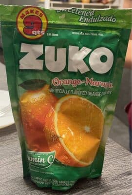 Zuko Drink Mix, Orange
