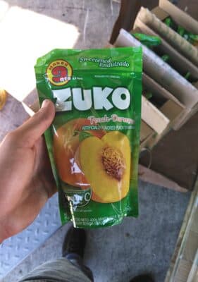 Zuko Drink Mix, Peach