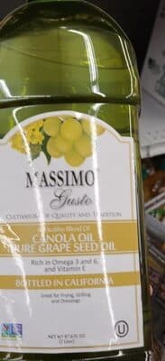 Canola and Grape Seed Oil