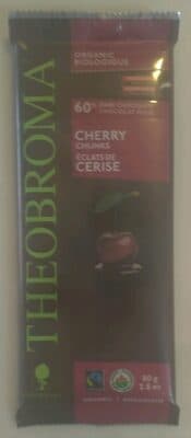 60% Dark Chocolate with Cherry Chunks
