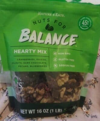 Hearty Mix Cranberries, Raisins, Walnuts, Dark Chocolate, Pecans, Blueberries