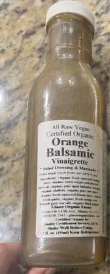Orange Balsamic Vinaigrette