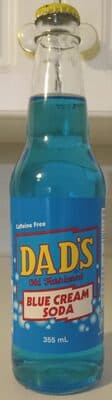 Old Fashioned Blue Cream Soda